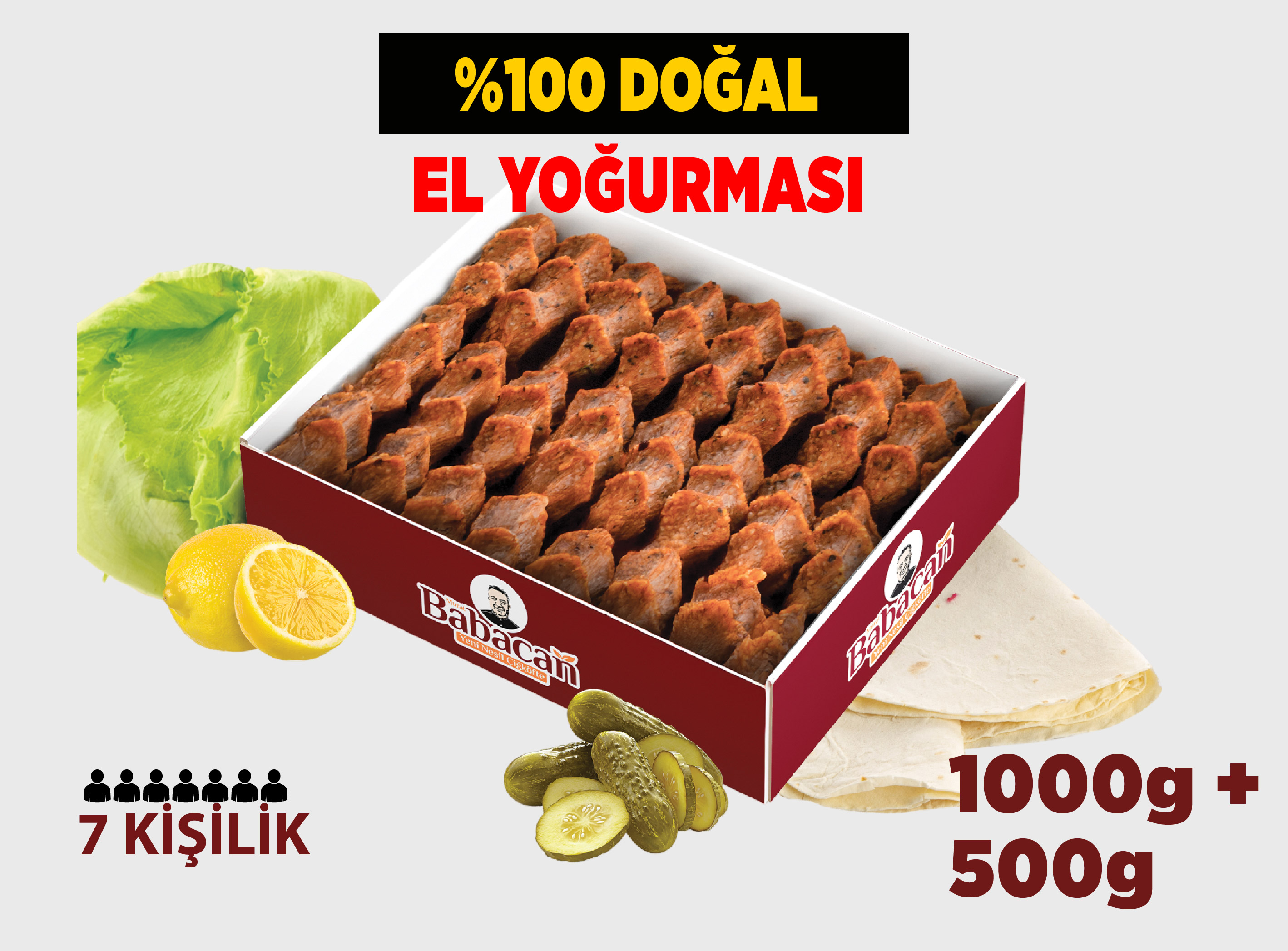 Geleneksel Sunum Çiğköfte 1000+500 GR.
