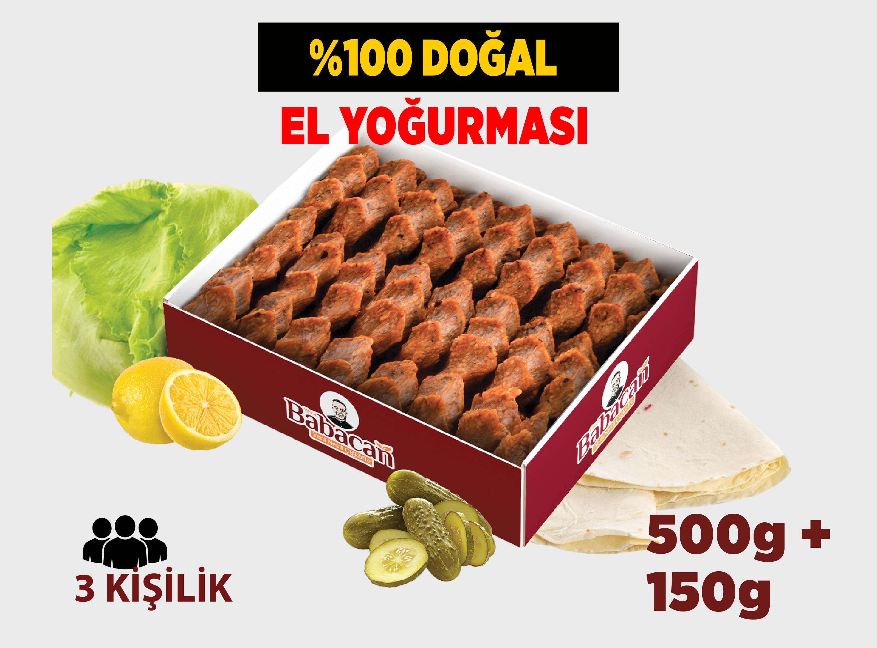 Geleneksel Sunum Çiğköfte 500+150 GR.